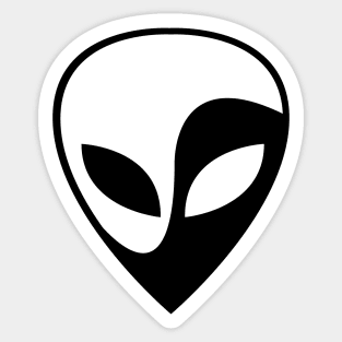 Alien Yin Yang Sticker